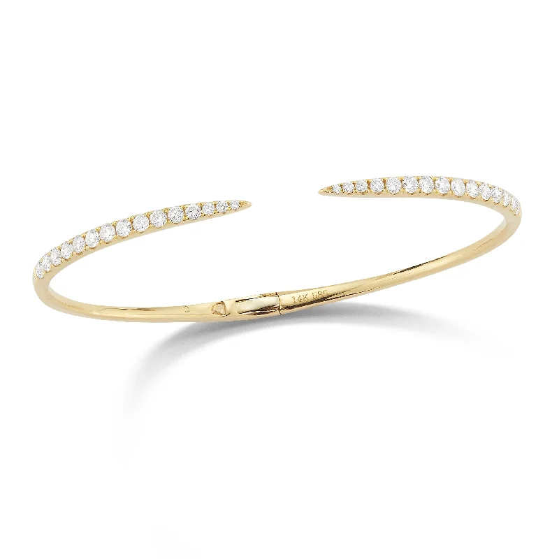 Diamond Claw Cuff Bracelet