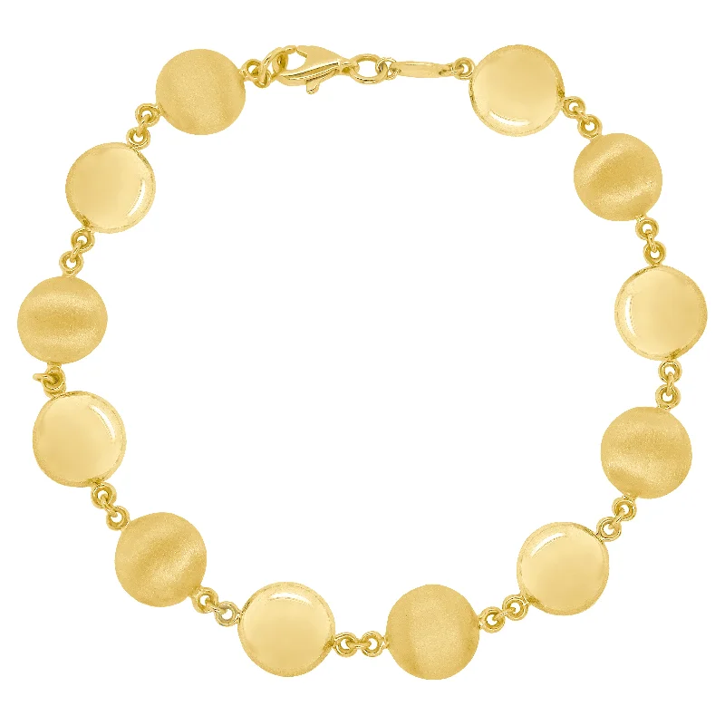 14K GOLD LIZ BRACELET