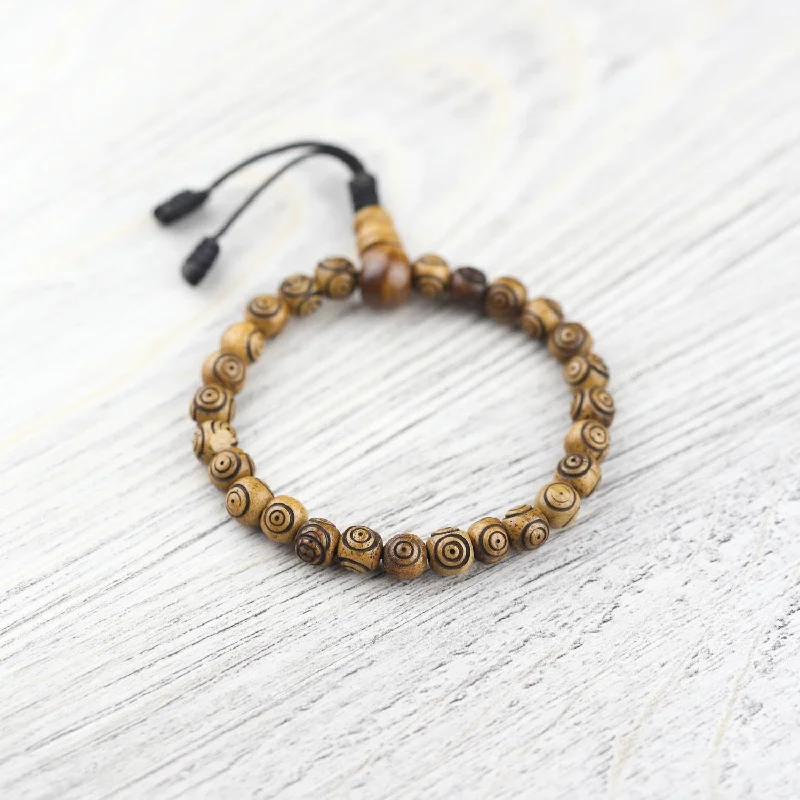 Evil Eye Impermanence Wrist Mala