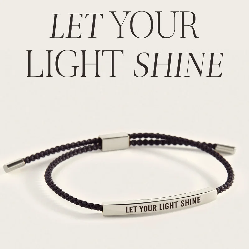 Let Your Light Shine Inspire Bracelet