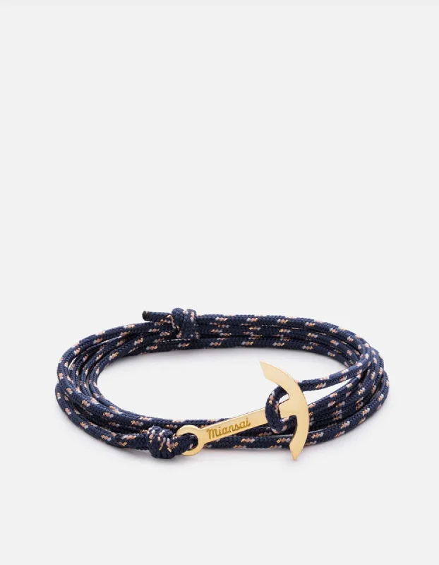 Mini Modern Anchor Rope, Gold