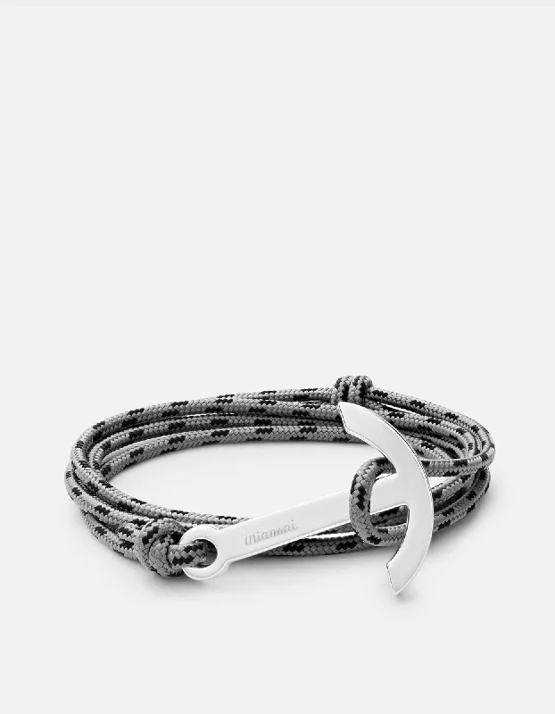 Modern Anchor Rope, Silver