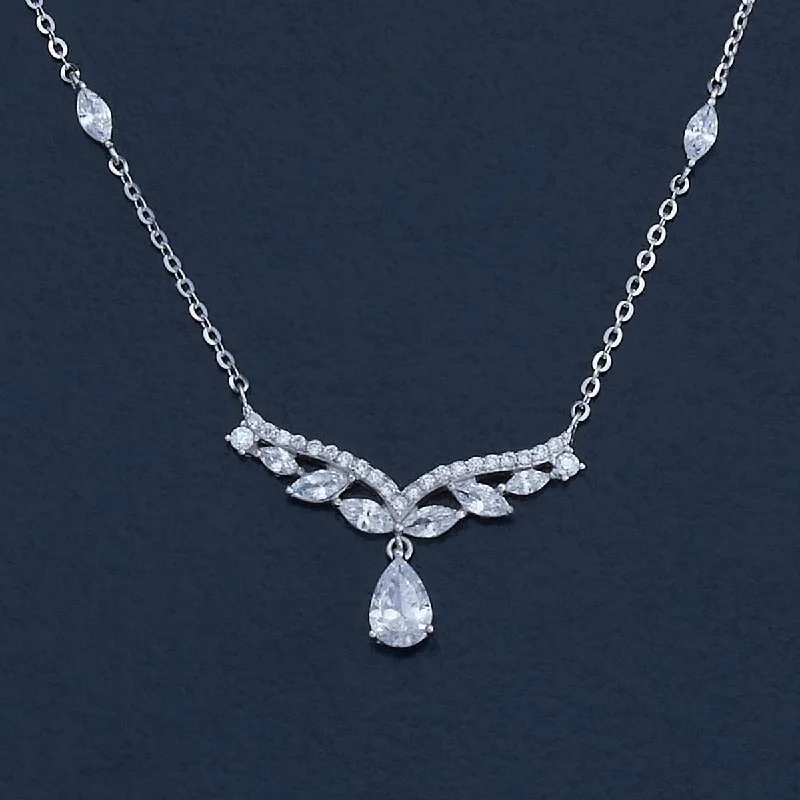 92.5 Silver Necklace 180766