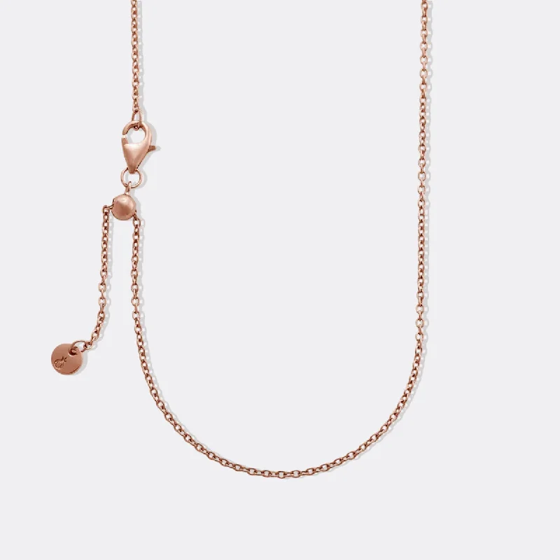 18k Rose Gold Over Sterling Silver