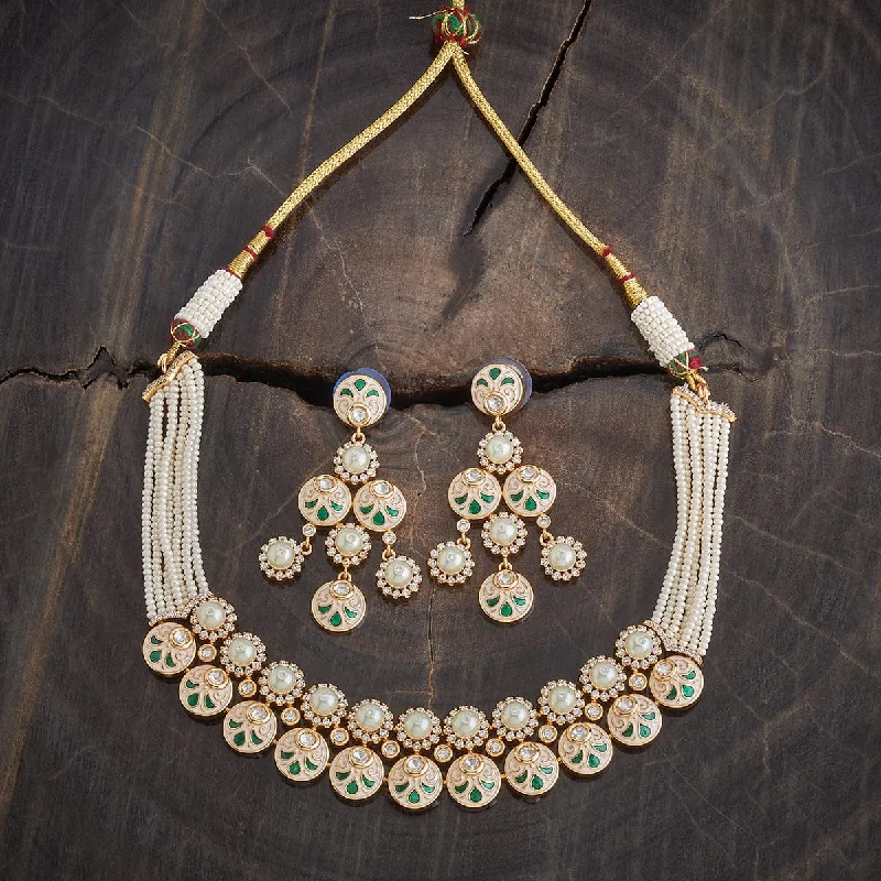 Kundan Necklace 177805