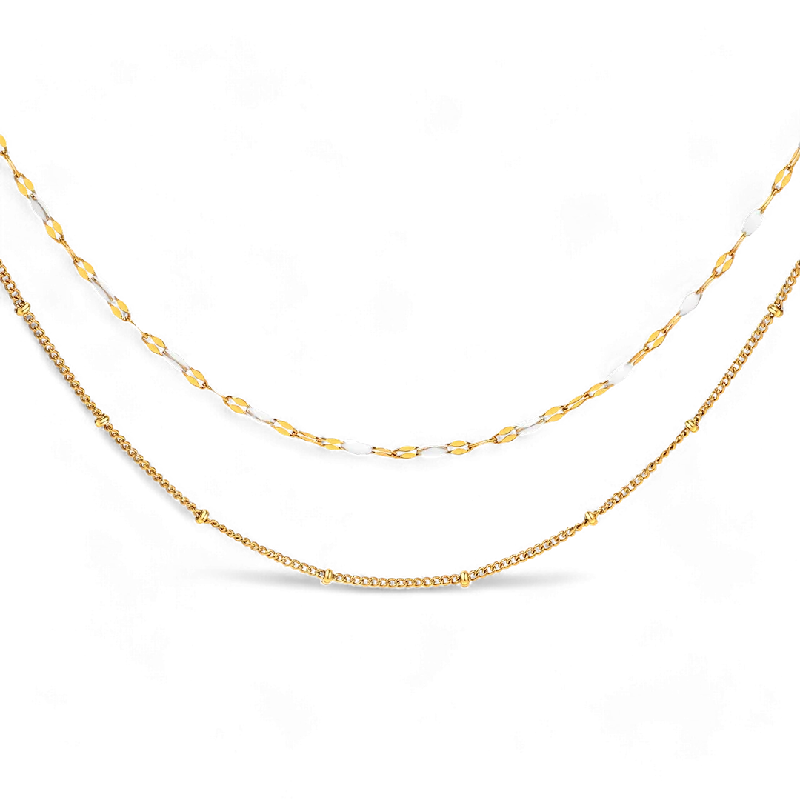 Layered Beaded Choker