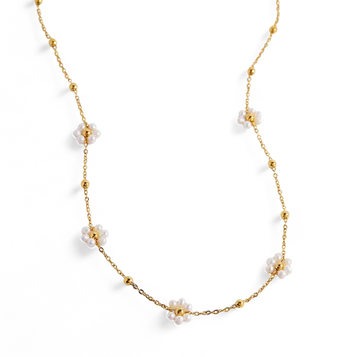 Marguerite Pearl Necklace