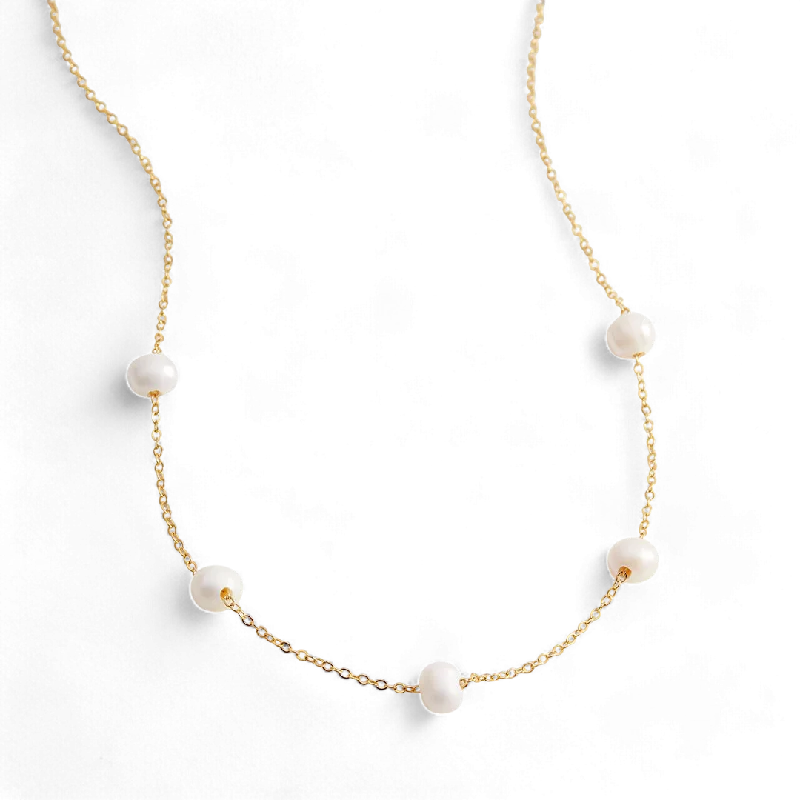 Pearl Satellite Necklace