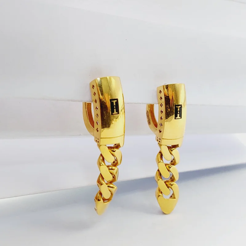 Deluxe Cuban Links Earrings